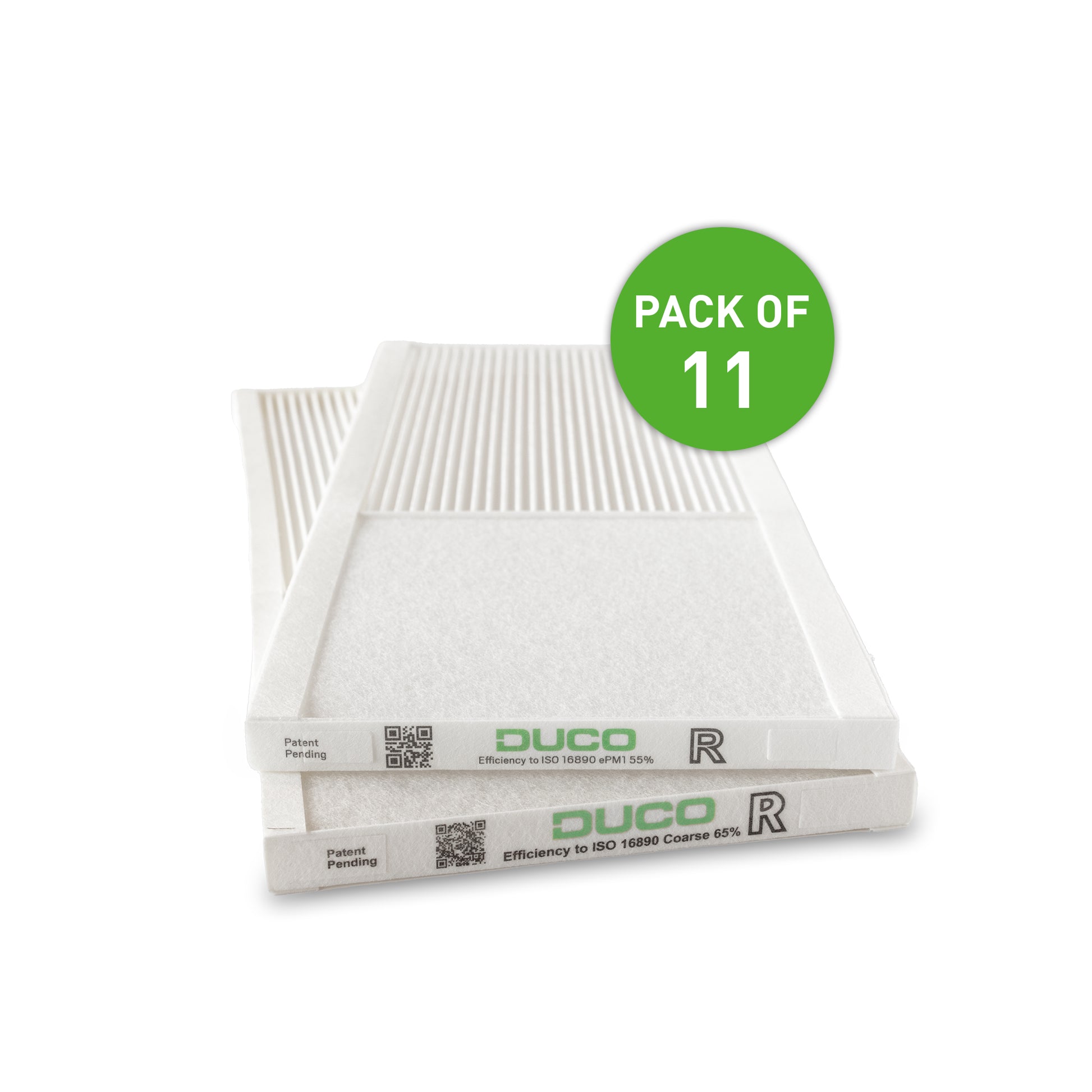 Pack of 11 Filterset Coarse 65% /ePM1 55% DucoBox Energy Comfort D325